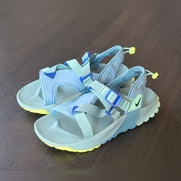 Nike Trail Oneonta Women's Blue/Night Forest Grey ACG Sandal DJ6602-400 … - Picture 2 of 10